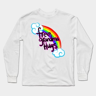 Free Grandma Hugs Long Sleeve T-Shirt